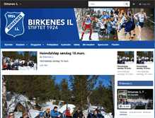 Tablet Screenshot of birkenes-il.no